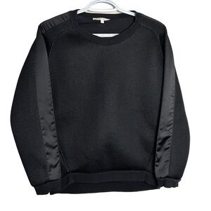Maje Fasteux Mesh Sweatshirt